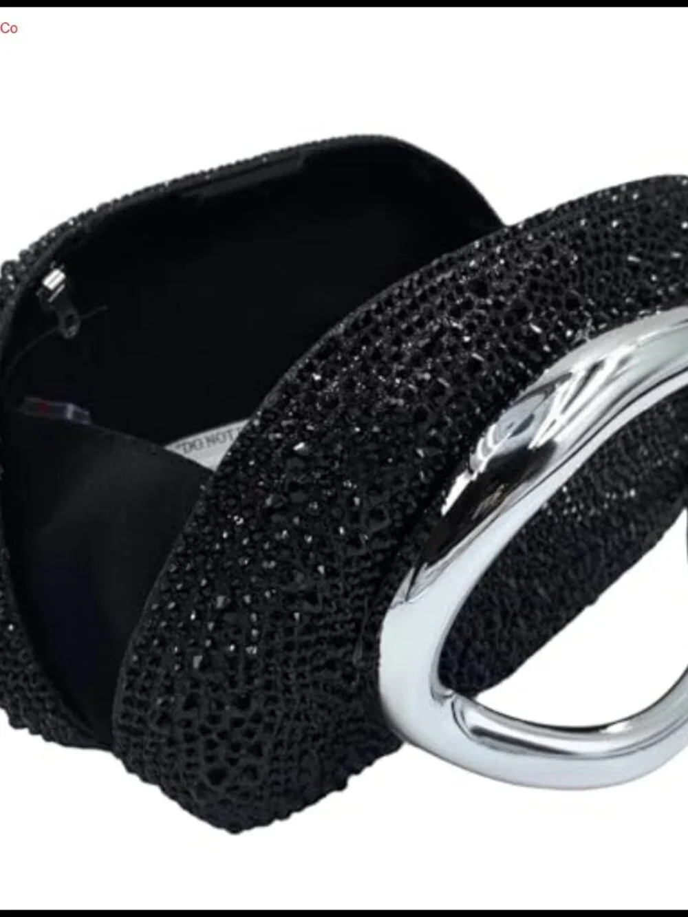 Rhinestone Crystal Clutch Evening Bag with Detachable Chain Strap
